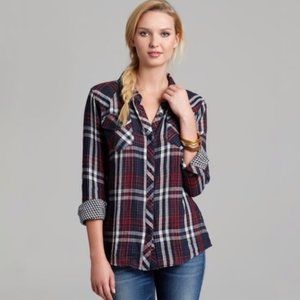 RAILS Kendra Gauze Plaid Button Down